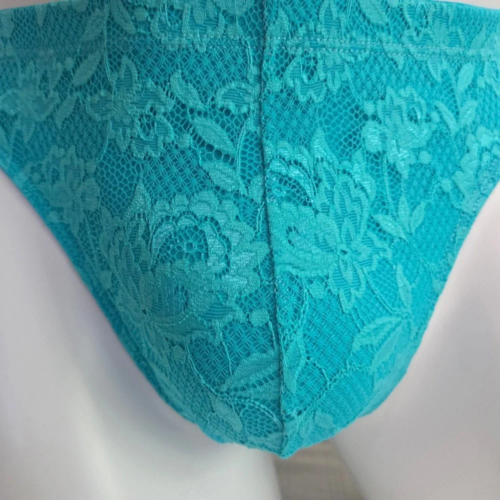 Cosabella Men's Luxury Italian Floral Lace G-String Designer Premium Underwear